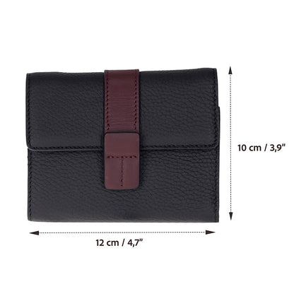 Elba Two-Tone Leather Wallet