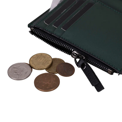 Elba Two-Tone Leather Wallet