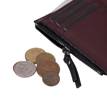 Elba Two-Tone Leather Wallet