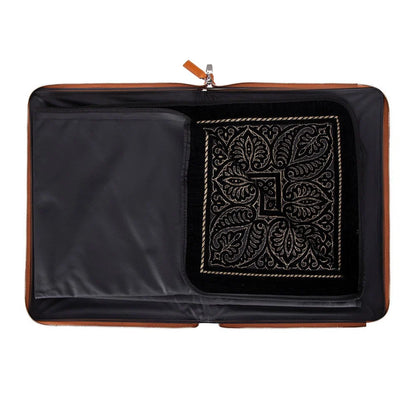 Miraj Portable Prayer Rug with Leather Case