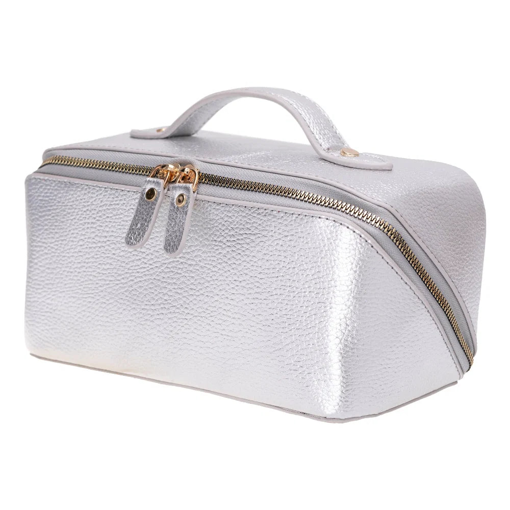 Ella Leather Makeup Bag