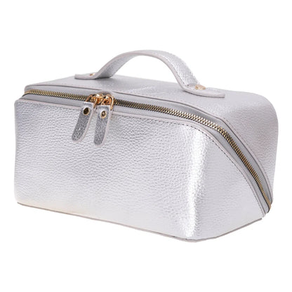 Ella Leather Makeup & Travel Bag