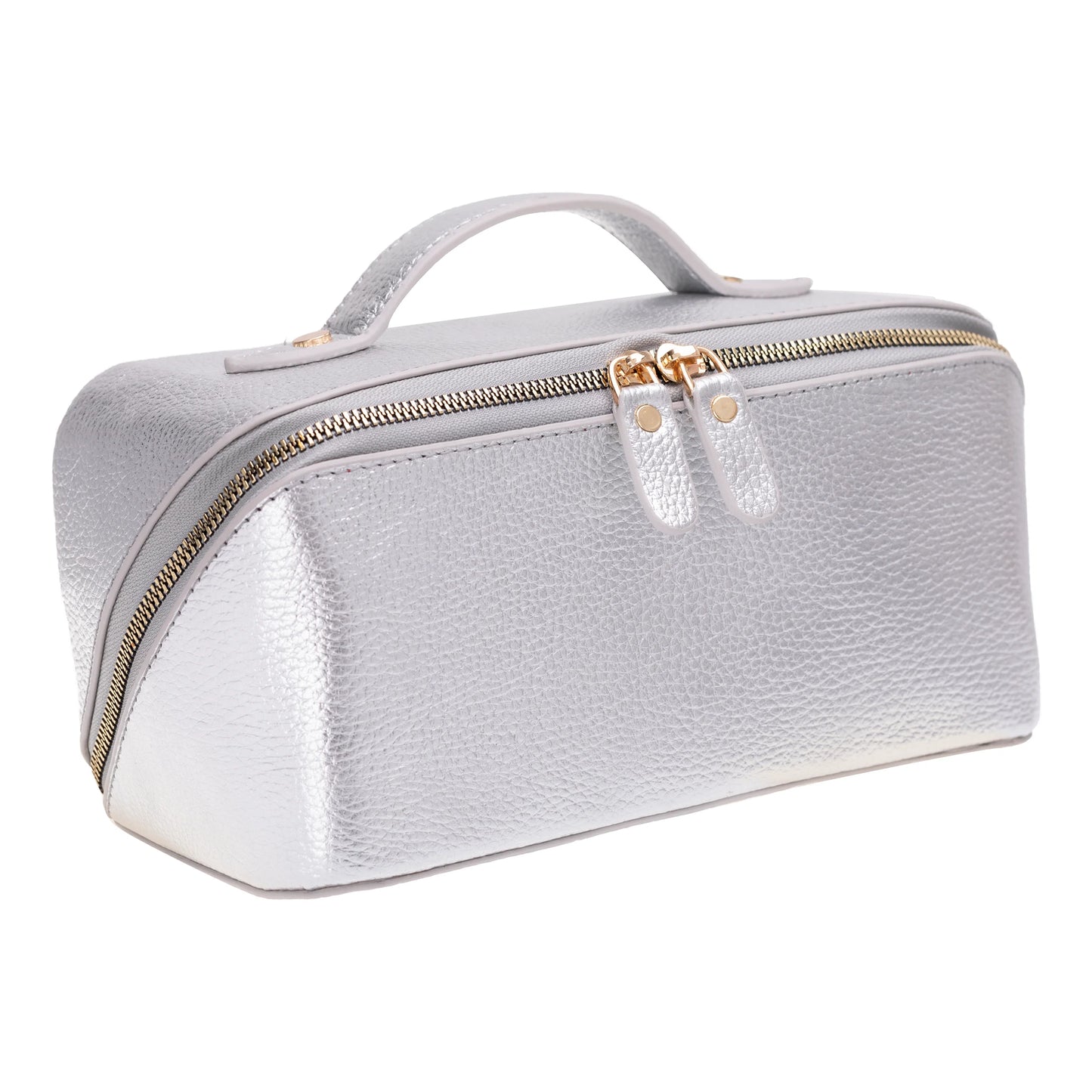 Soluno Leather Makeup Bag