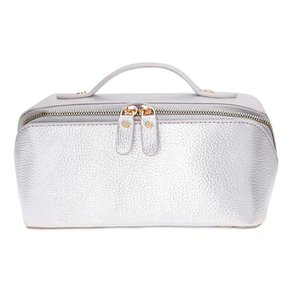 Ella Leather Makeup & Travel Bag
