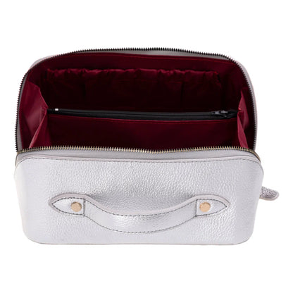 Ella Leather Makeup & Travel Bag