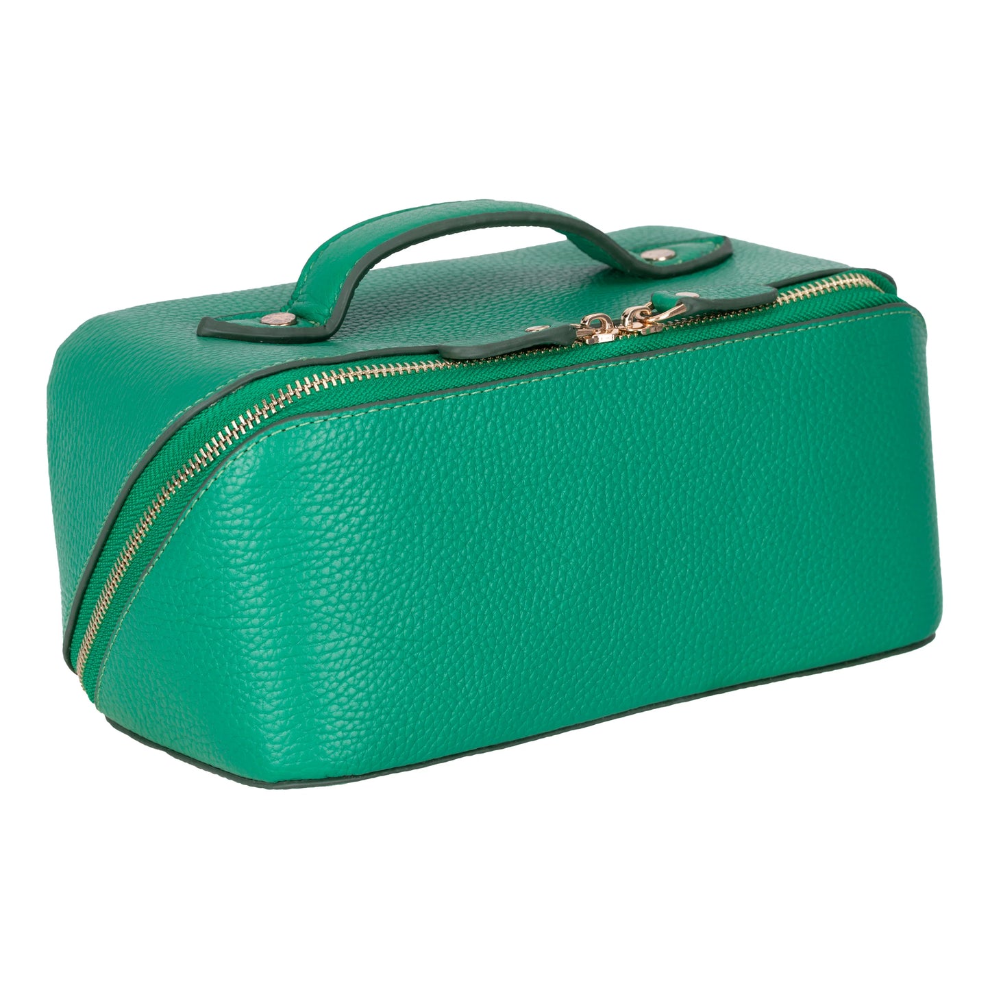 Soluno Leather Makeup Bag