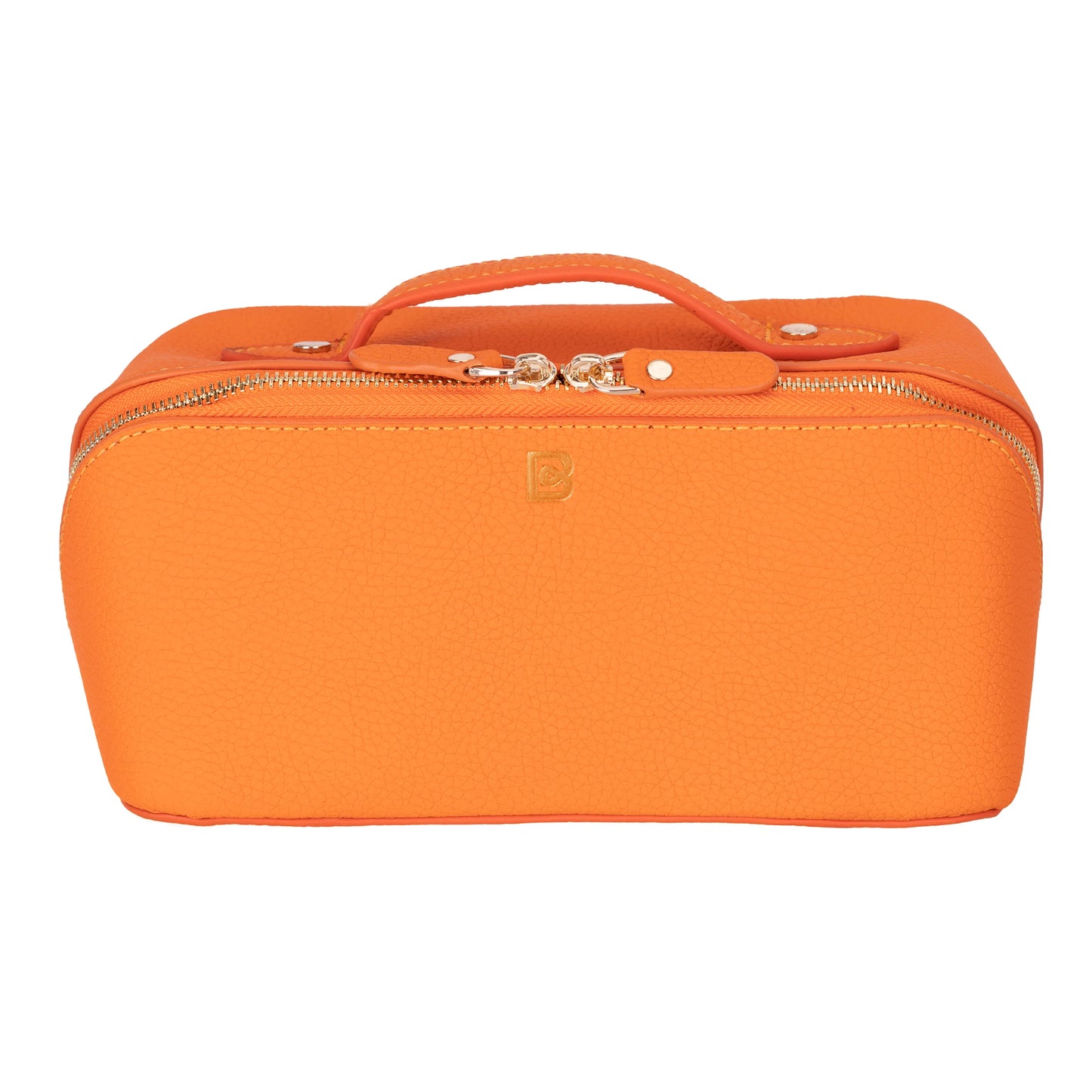Soluno Leather Makeup Bag