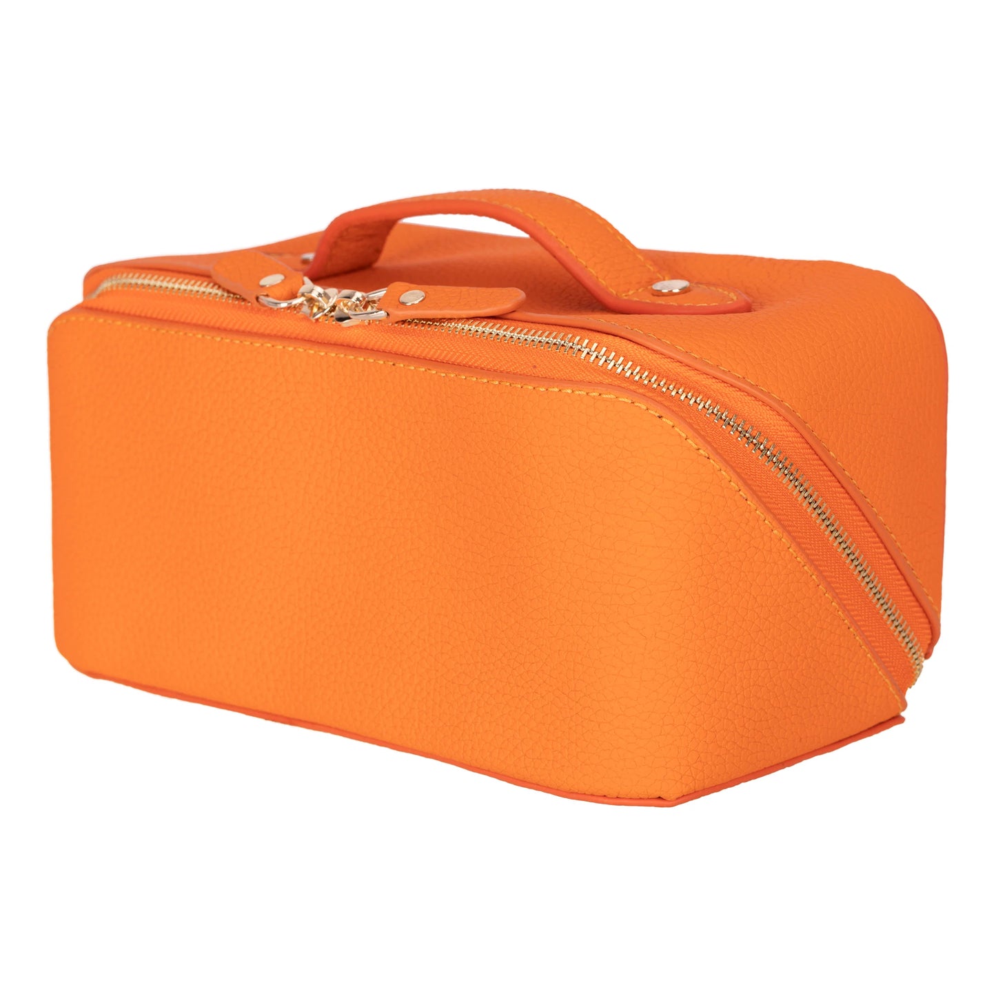 Soluno Leather Makeup Bag