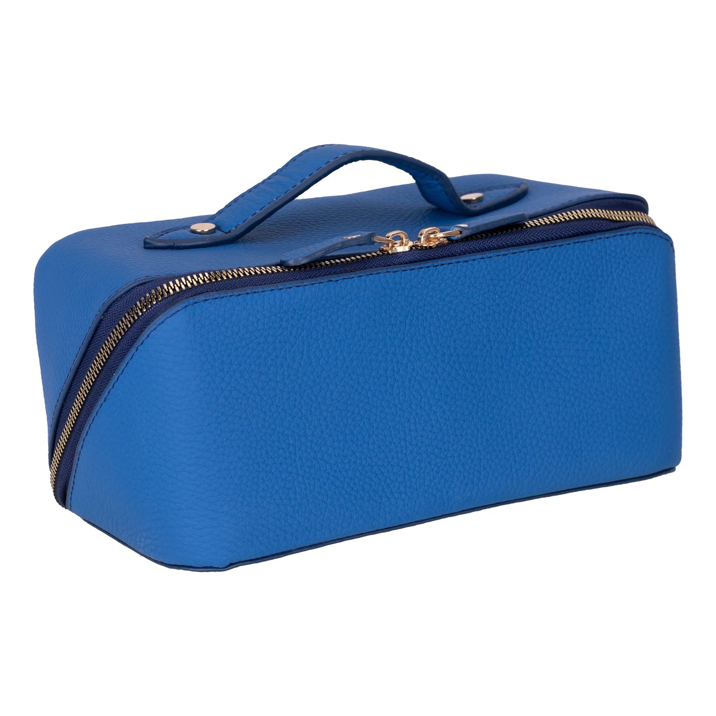 Soluno Leather Makeup Bag