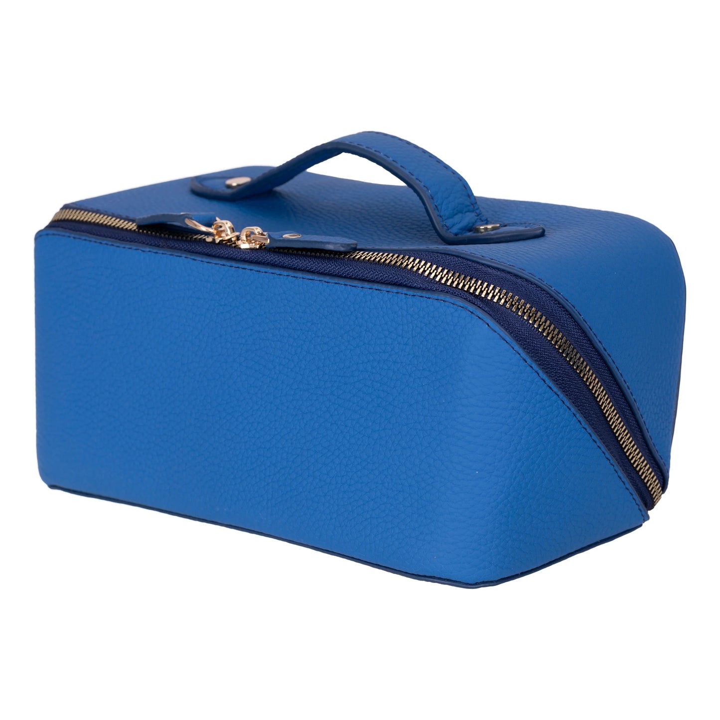 Soluno Leather Makeup Bag
