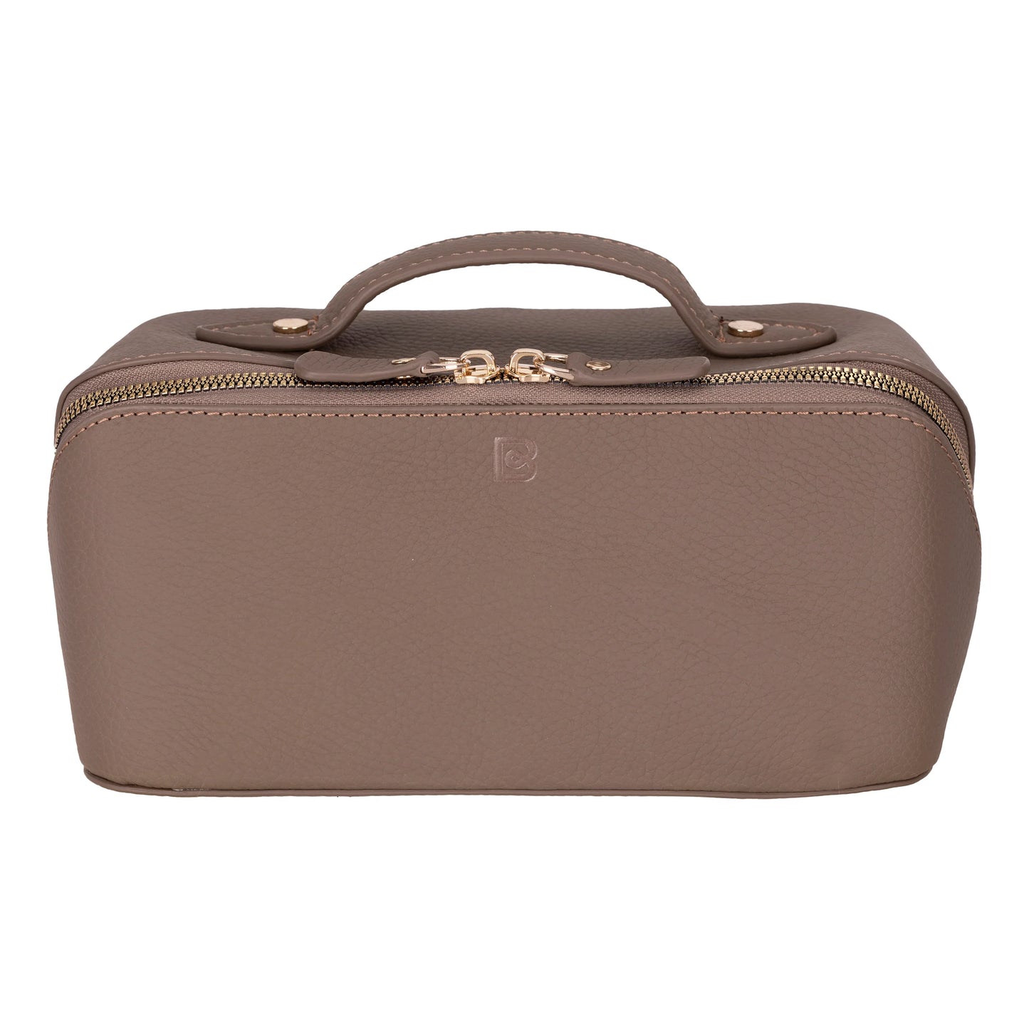 Soluno Leather Makeup Bag