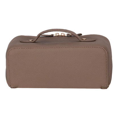 Ella Leather Makeup & Travel Bag