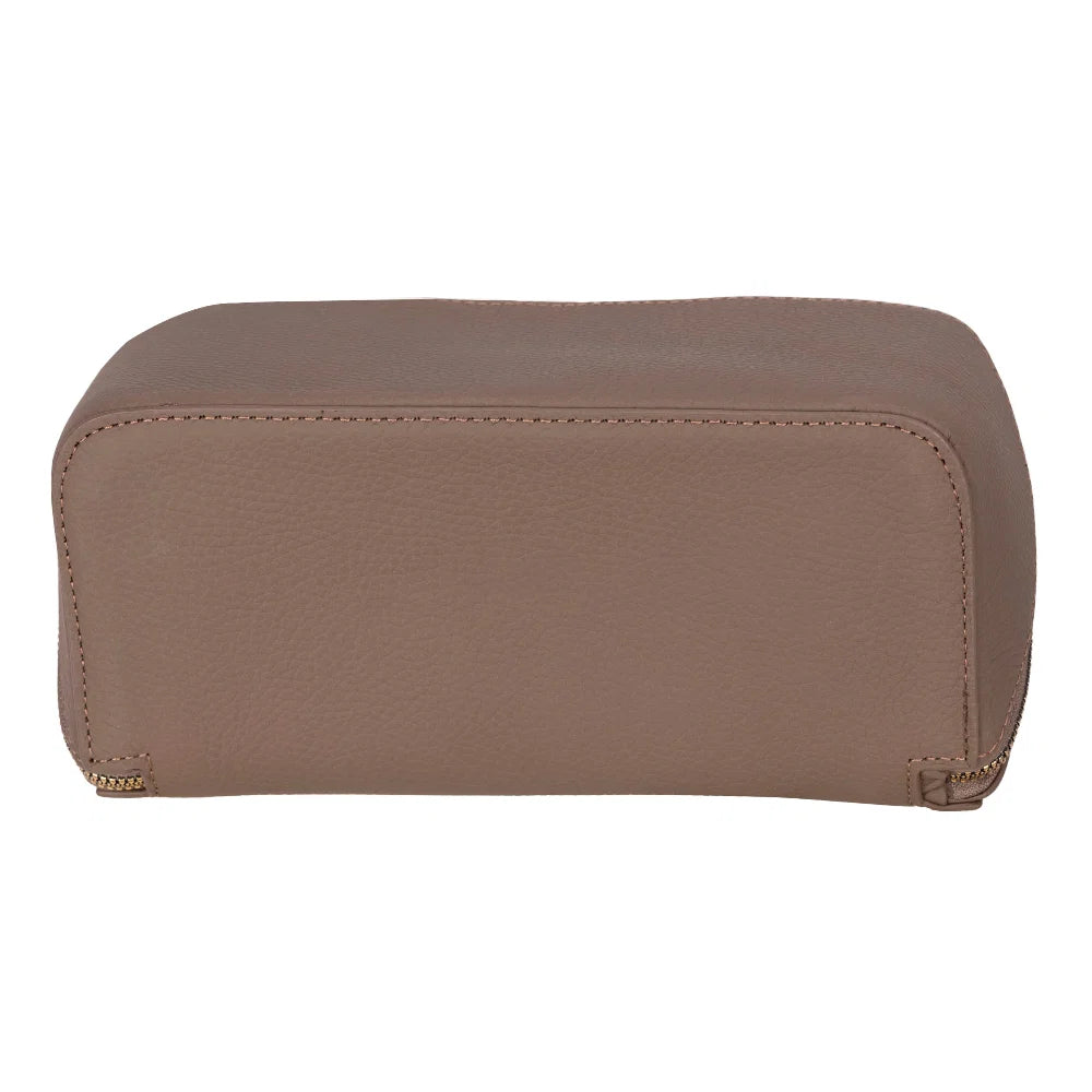 Ella Leather Makeup Bag