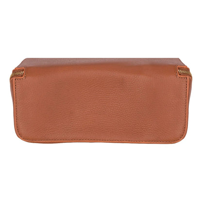 Ella Leather Makeup & Travel Bag