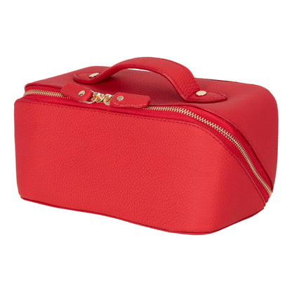 Ella Leather Makeup & Travel Bag