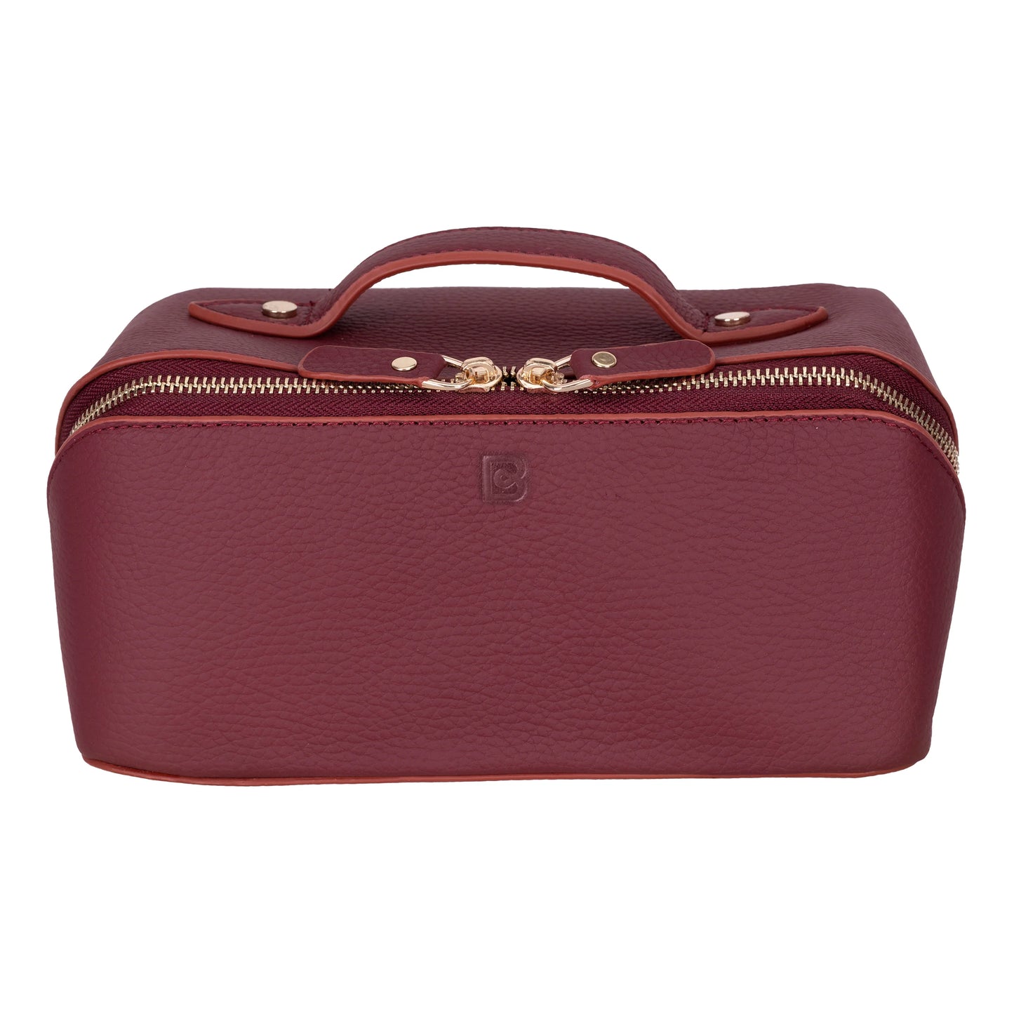 Soluno Leather Makeup Bag