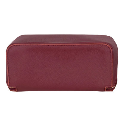 Ella Leather Makeup & Travel Bag