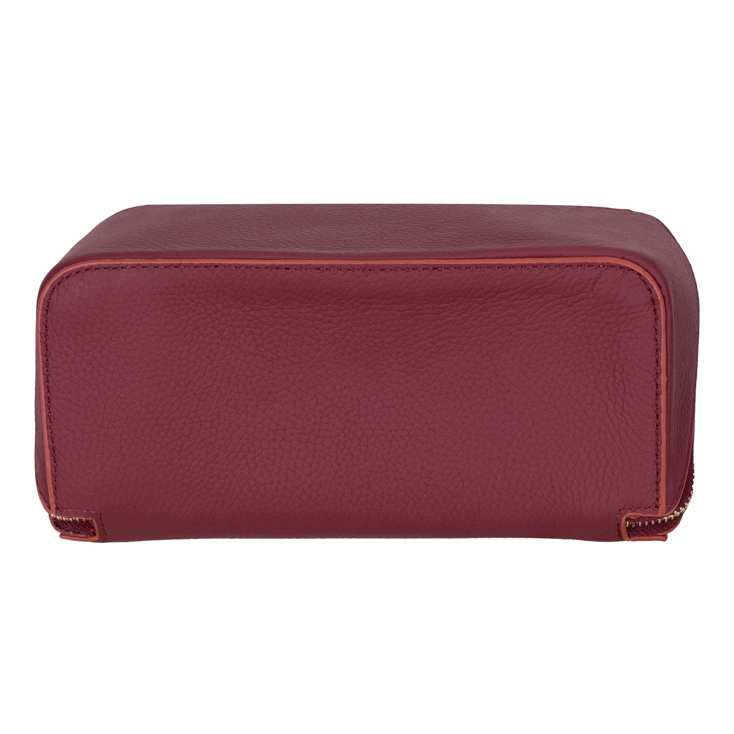Soluno Leather Makeup Bag