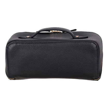 Ella Leather Makeup & Travel Bag