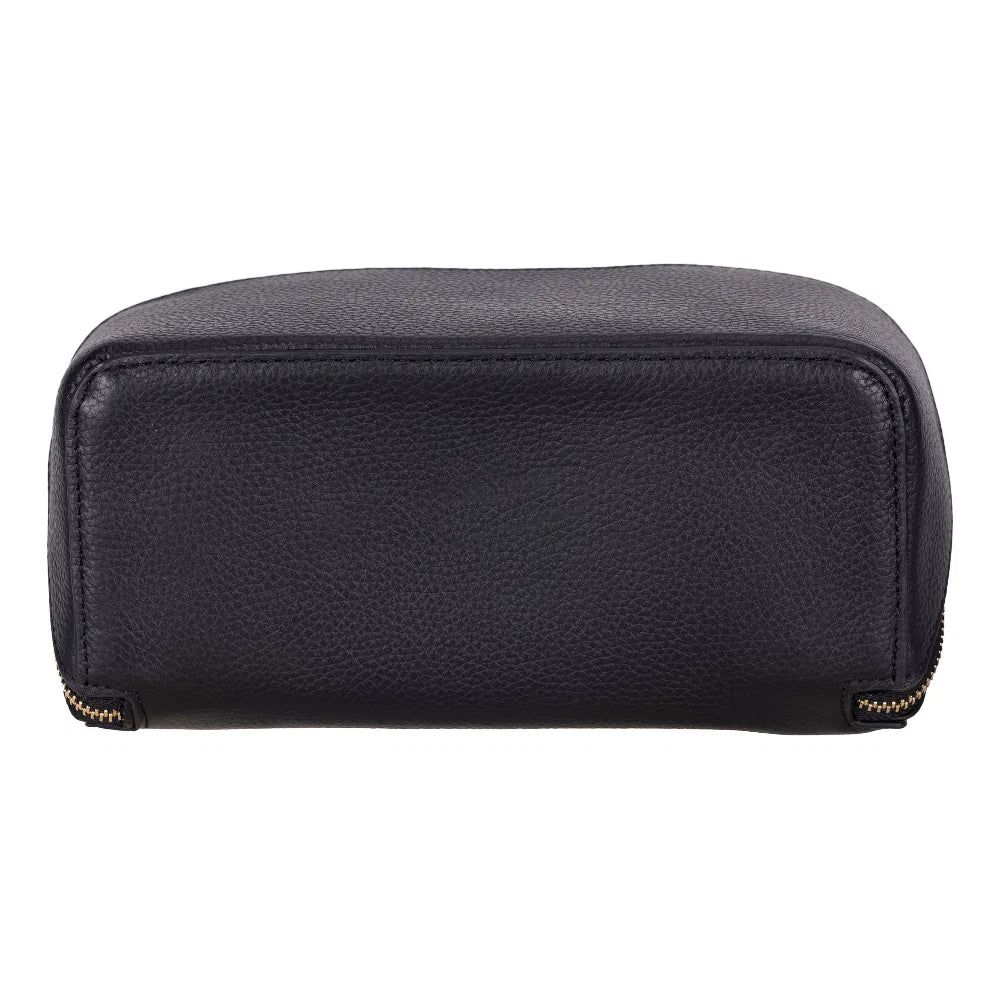 Ella Leather Makeup Bag