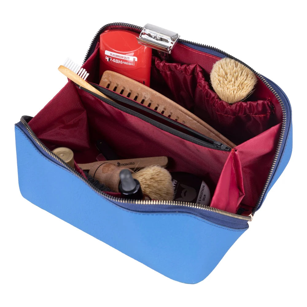 Ella Leather Makeup Bag