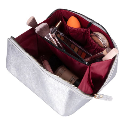 Ella Leather Makeup & Travel Bag
