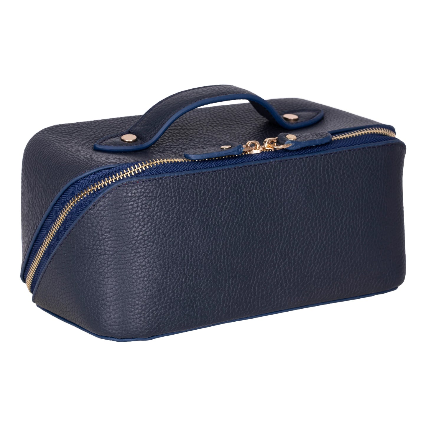 Soluno Leather Makeup Bag