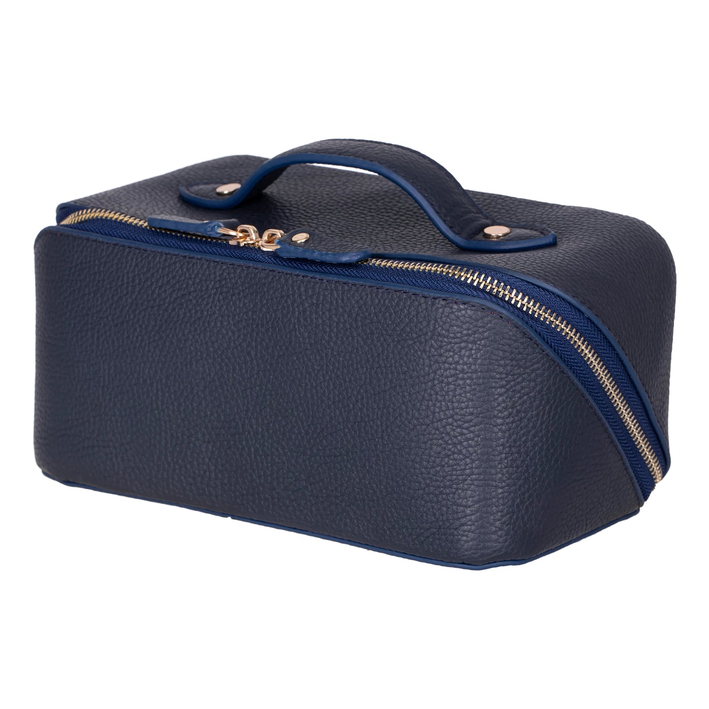 Soluno Leather Makeup Bag