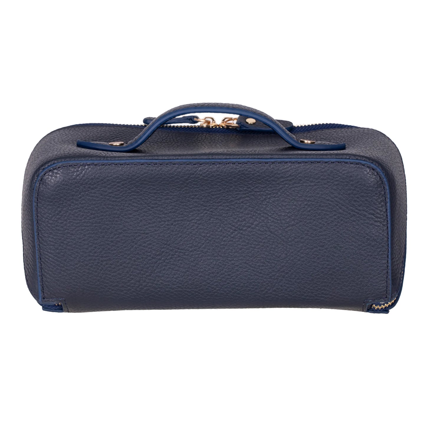 Soluno Leather Makeup Bag
