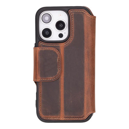 Infinix iPhone 16 Pro Max Leather Folio Wallet Case