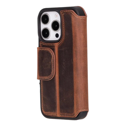 Infinix iPhone 16 Pro Max Leather Folio Wallet Case