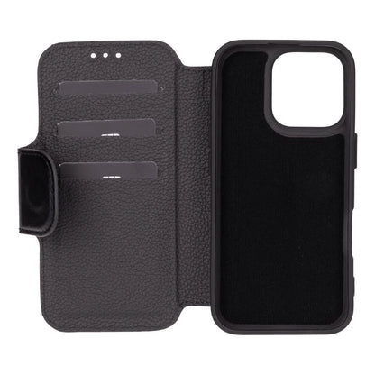Infinix iPhone 16 Pro Max Leather Folio Wallet Case