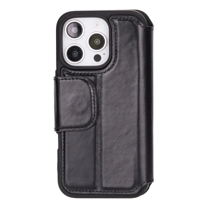 Firenze iPhone 16 Pro Leather Folio Wallet Case