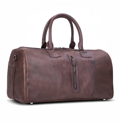 Dolly Leather Weekender Duffel Bag