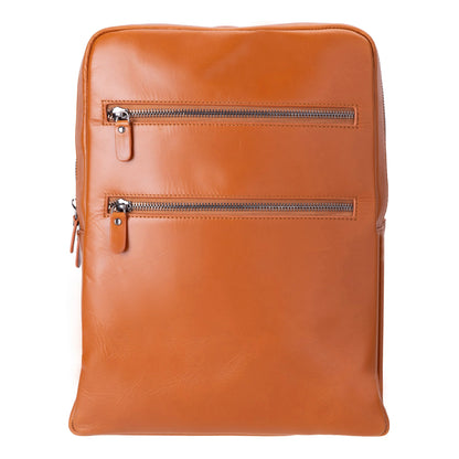 Hidden Castle Leather Laptop Backpack