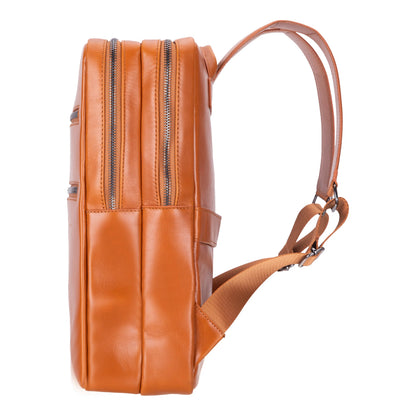 Hidden Castle Leather Laptop Backpack