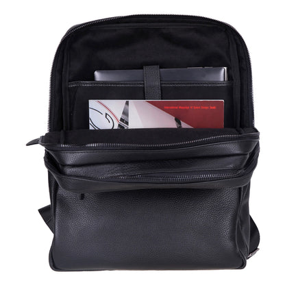 Hidden Castle Leather Laptop Backpack