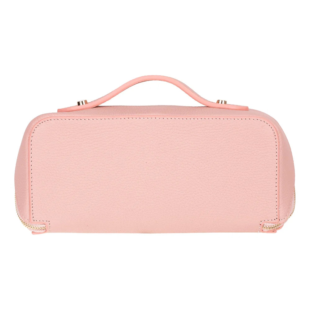 Ella Leather Makeup Bag