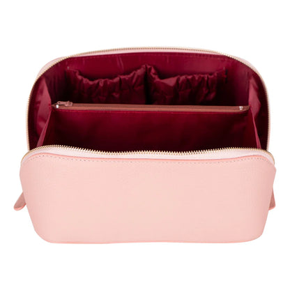 Ella Leather Makeup & Travel Bag