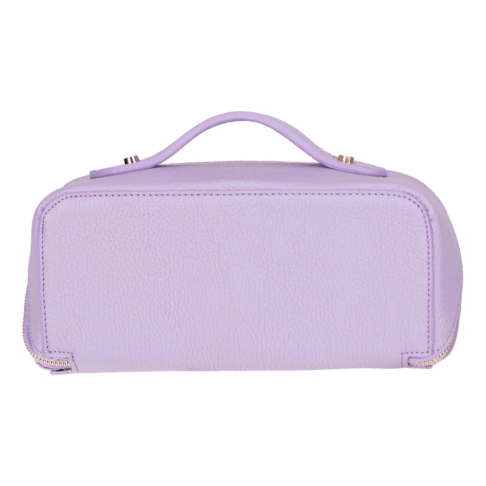 Ella Leather Makeup Bag