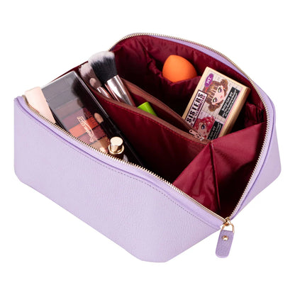 Ella Leather Makeup & Travel Bag