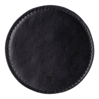Lavion Leather Coaster Set with Stand