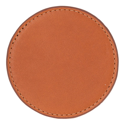 Divine Leather Coaster Set with Stand