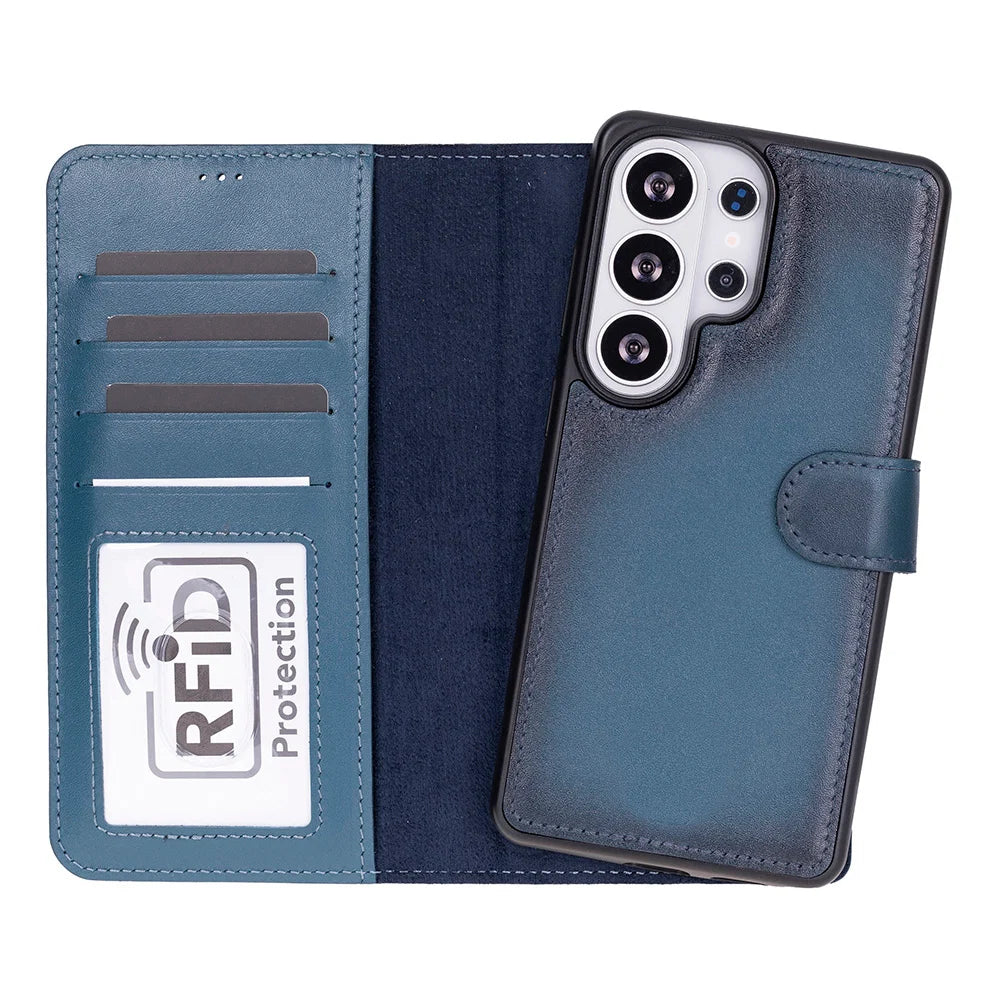 Magic Samsung Galaxy S26 Ultra Detachable Leather Wallet Case