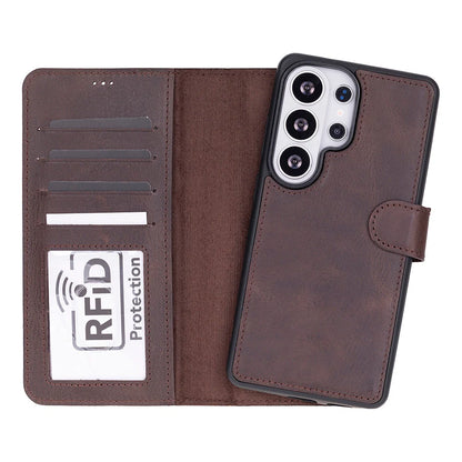 Magic Samsung Galaxy S26 Ultra Detachable Leather Wallet Case – Core Palette