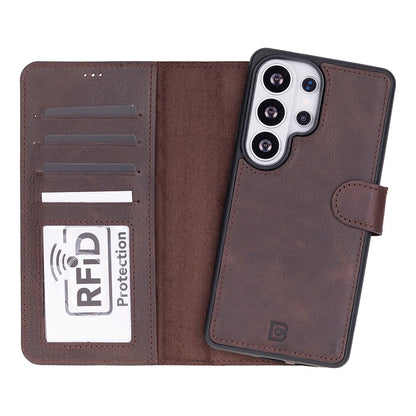 Magic Samsung Galaxy S26 Ultra Detachable Leather Wallet Case – Expanded Palette