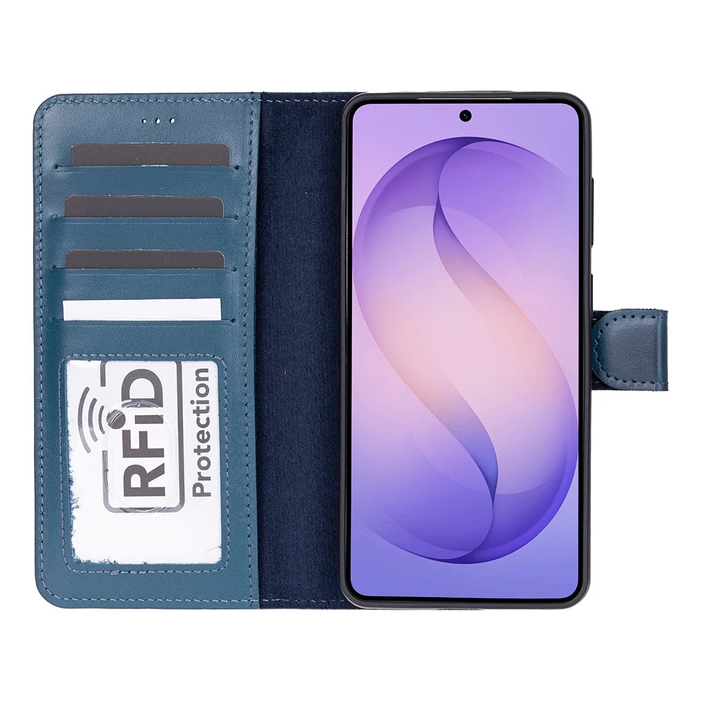 Magic Samsung Galaxy S26 Plus Detachable Leather Wallet Case