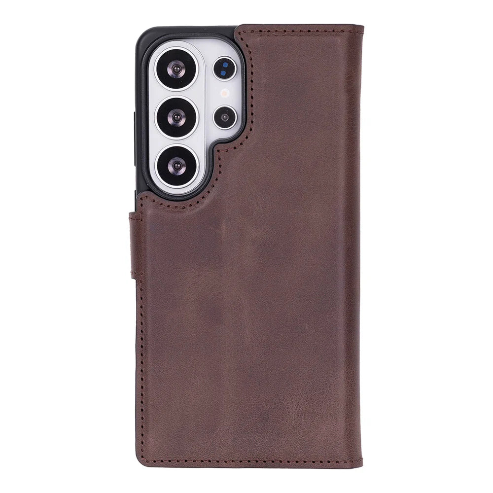 Magic Samsung Galaxy S26 Ultra Detachable Leather Wallet Case