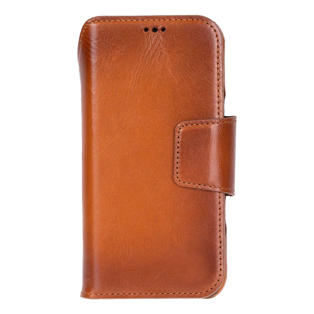 Elite Magic iPhone 17 Pro Leather Detachable Wallet Case