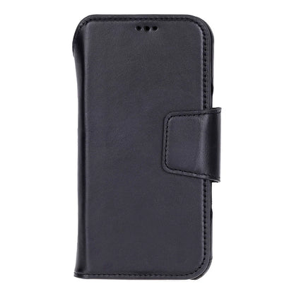Elite Magic iPhone 17 Pro Detachable Leather Wallet Case